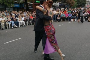 Leidenschaftlicher Tango auf der Avenida Boedo